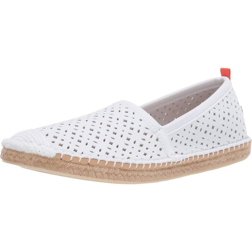 SEA STAR BEACHWEAR BEACHCOMBER ESPADRILLE WATER SHOE WHITE EYELET 10 M